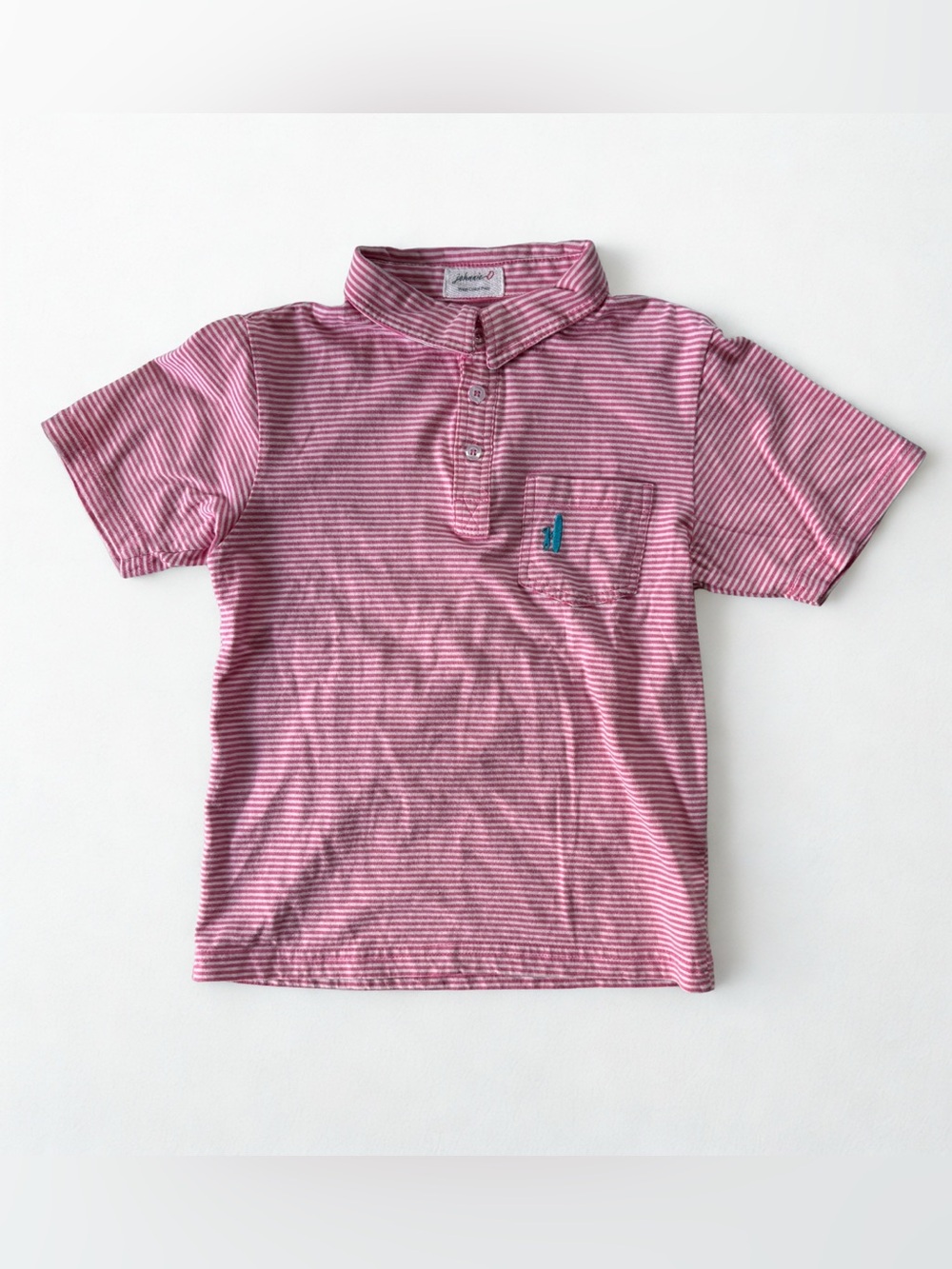 Johnnie-O West Coast Prep Striped Polo Boys Size 8
